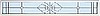 72" X 12" SPRING FLOWER TRANSOM